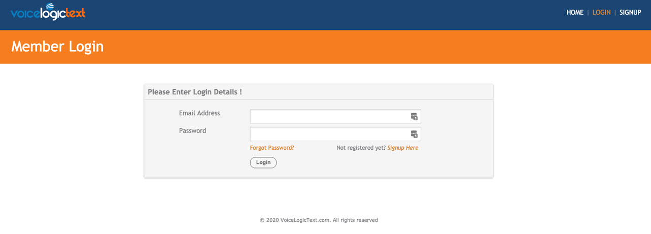 Setting up Account Member Login